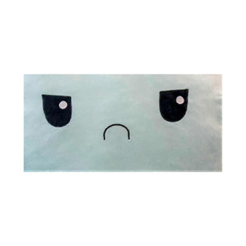 Muñeco Pulpo Reversible Grande de Doble Cara Cambia de Humor y Cara Juguete de Peluche Descompresor Enojado Regalo de Cumpleaños Rosa A Azul Claro Diámetro 90cm - KHW