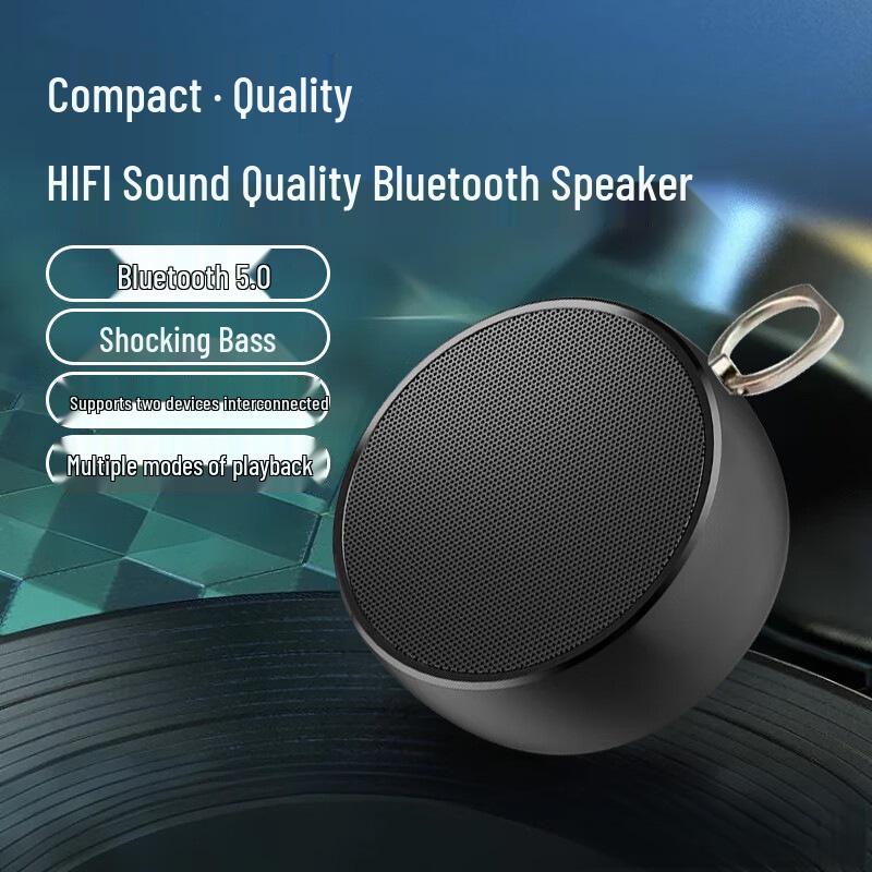 BS01 Wireless Bluetooth Speaker: Explosive Bass, High Fidelity, Portable for Home and Outdoor Use.