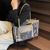 Tote Bag Damen Transparente Handtasche Schultertasche
