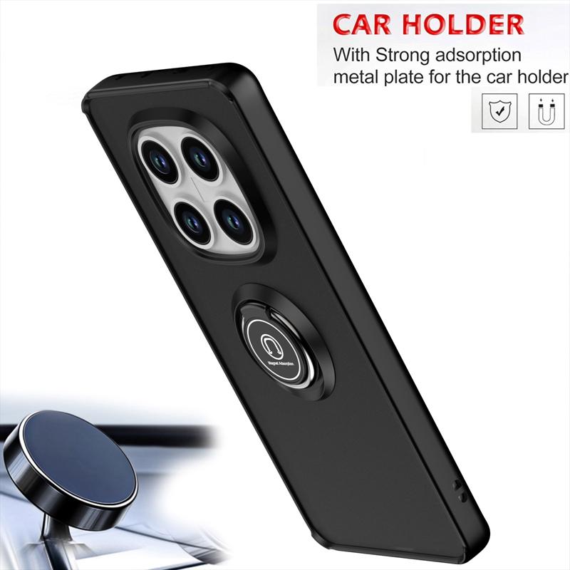 Armor Matt Hülle Für Xiaomi 15 Ultra Redmi Note 14 Pro 5G 14C Auto Magnetischer Ring Halter Abdeckung Für Redmi Note 14 Pro Plus Funda