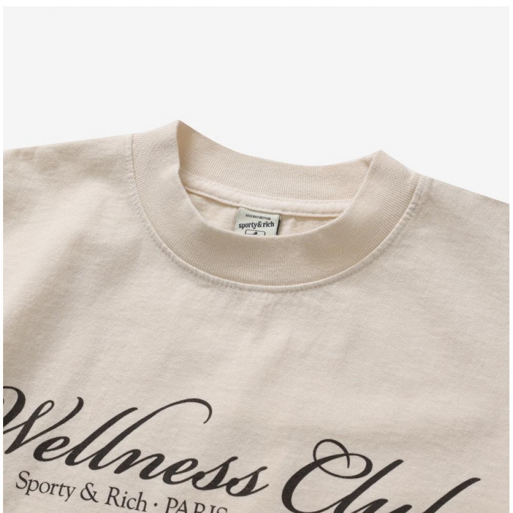 Sporty   Rich To042s410hc 1800 Health  Health  Common Short Sleeve Tee