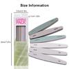 6 Pcs Sanding Files Set Nails Files and Buffers Double Sided Gels Nails Files Emery Boards for Nails Polishing