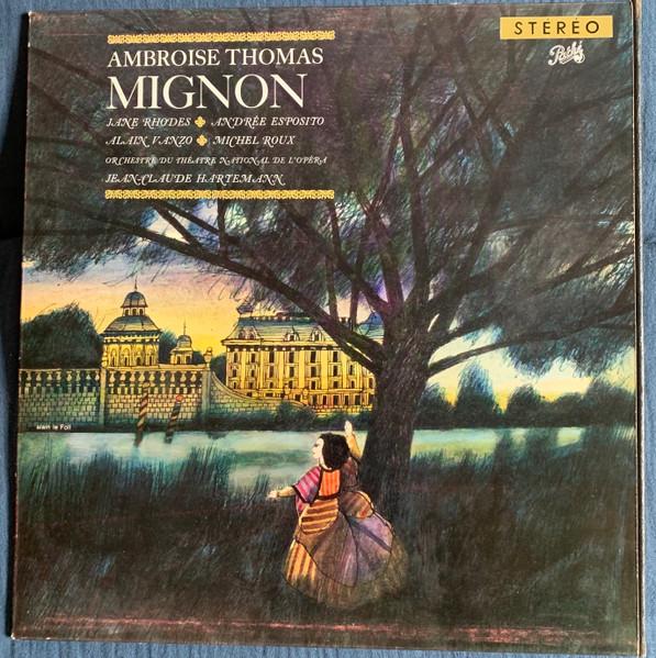 LP Record AMBROISE THOMAS  JANE RHODES  AND  Mignon ASTX330 Path France Classical Used