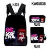 Traditional Creative Cool The Gaslight District 3D Designed 3pcs/Set Learner Student Bags Everyday Laptop Knapsack Backpack Meal Tote Pencil Pouch