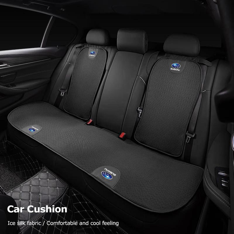 Car Ice Silk Seat Cover Front Rear Cushion Protector Pad For Subaru Legacy Impreza Levorg Outback WRX STI BRZ Forester XV Exiga Z14