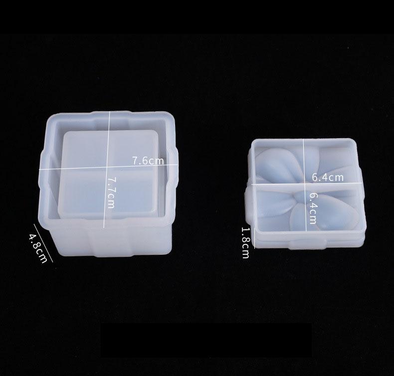 Dárková úložná krabička na šperky Bowknot Epoxidová forma Pryskyřice Odlévání forem pro kutily