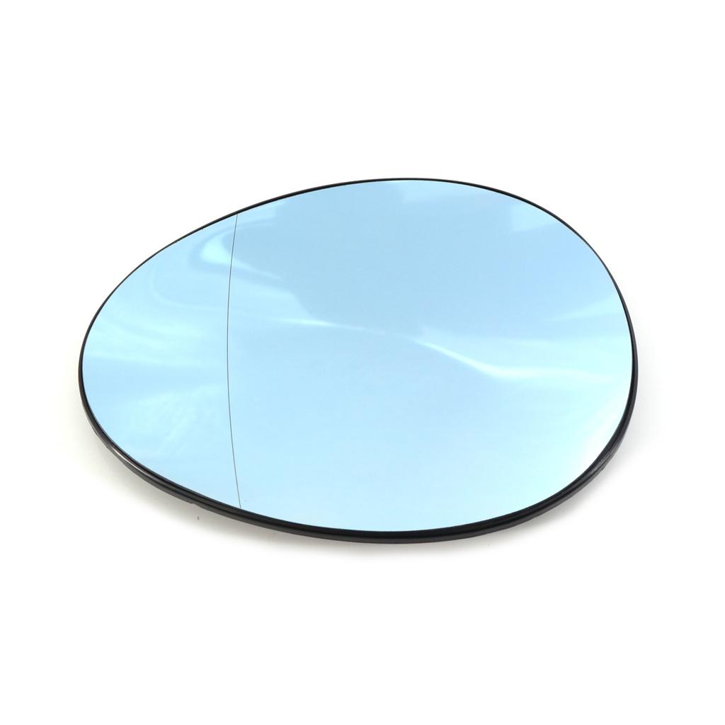 Blue Side Rearview Mirror Glass Lens Heated For MINI ONE/COOPER COUNTRYMAN R55 R56 R57 R58 R59 R60 R61 51162755625