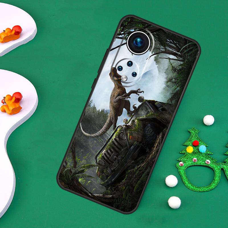 Dinosaur Case For Honor Magic 7 Lite 6 5 50 70 90 200 Pro X9a X8a X8b X7a X6a X8 X9 X9c X9b Cover