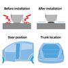 4Pcs For Citroen C1 C2 C3 C4 C5 C6 C8 C4L DS3 DS4 DS5 DS5LS DS6 PVC Door Shock-Absorbing Anti-Noise Gasket Sticker