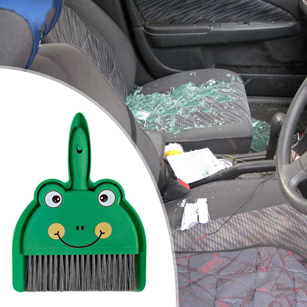 Broom Dustpan Brush Mini Dustpan and Brush Set for Office Living Room Travel