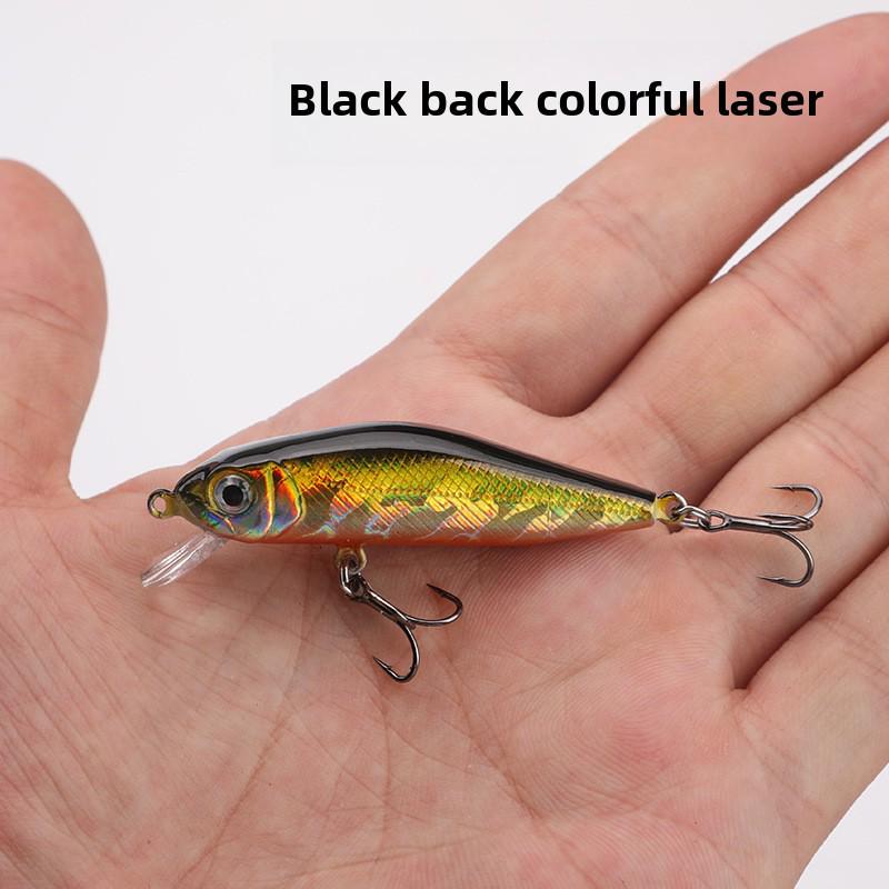 Rotflossenelritze Köder: 4,5 g, 5,5 cm, Schwimmende Klangperlen, Rotes Auge.