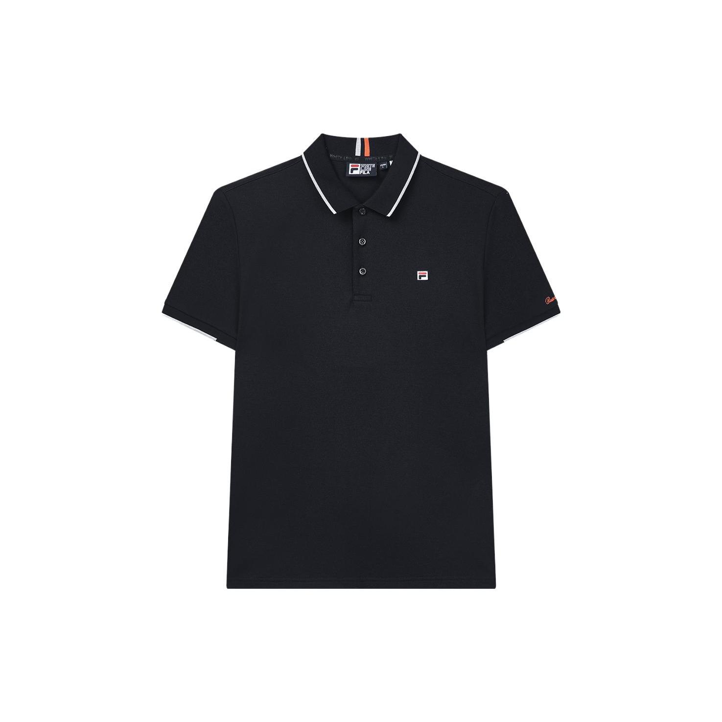 FILA Polo Shirts Men s Legend Blue Polo Collar Moderate Straight Fit F11M328197GNV L