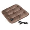 USB Heated Car Seat Cushion - Thick Plush Graphene Pad for Winter