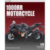 1/9 Maßstab Honda HRC CBR1000RR Fire Blade Legierung Sportmotorrad Diecasts Metall Spielzeug Rennmotorrad Modell mit Licht Kindergeschenk