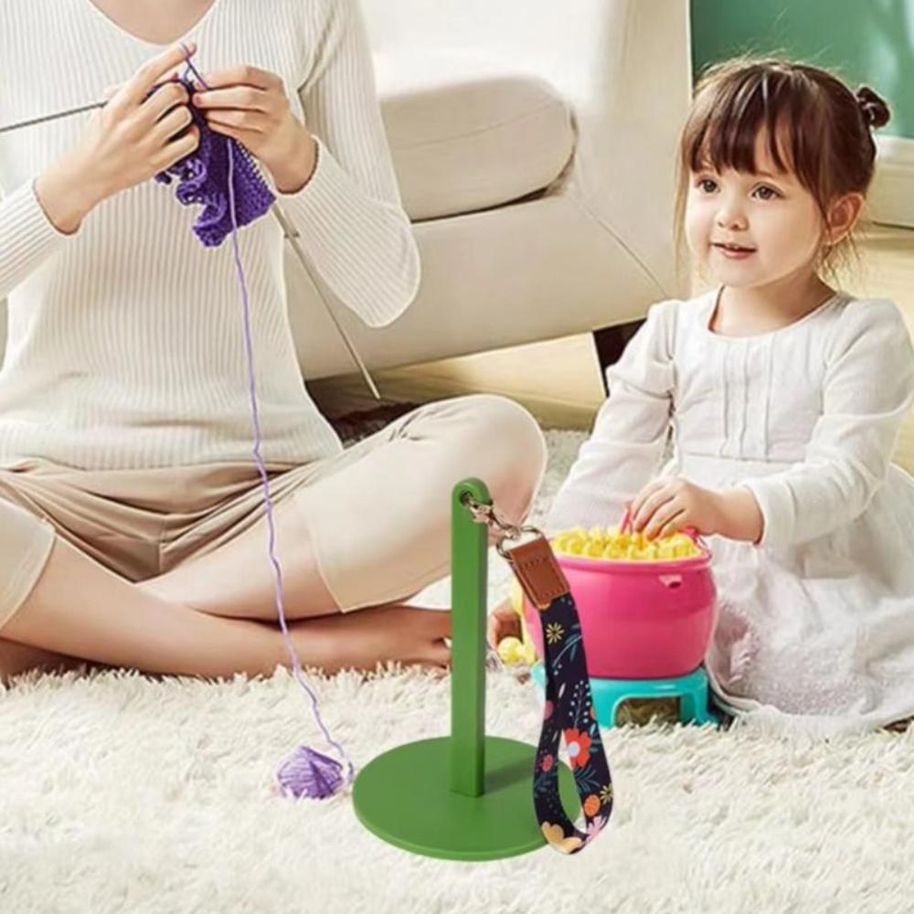 Plastic Wrist Yarn Holders DIY Sewing Wool Ball Winder Crochet Stand Spinner  Thread Spool