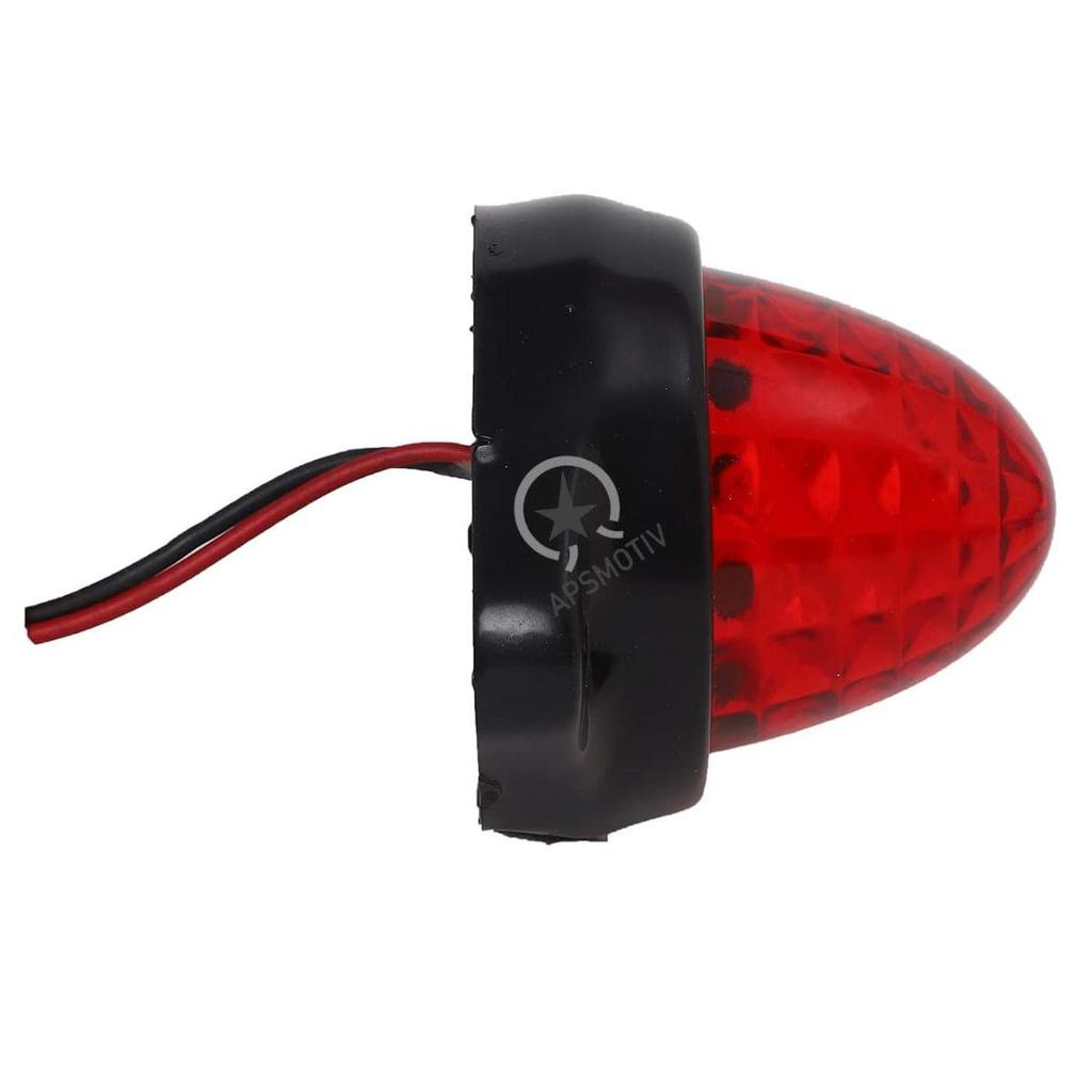 12V/24V  18PK LED Side Marker Truck Trailer RV Motorcycle Universal Fit