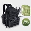 Goture Multifunctional Backpack, Black, Lure Case, Fishing Gear Storage, Outdoor, Water-Repellent, Tackle Bag, Mountaineering, Gift, Father's Day