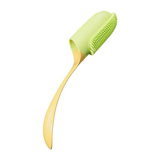 Pet Finger Toothbrush One-finger Operation Soft Bristles Comfortable Grip Daily Teeth Care for Dogs And Cats Gum-friendly Effective Cleaning