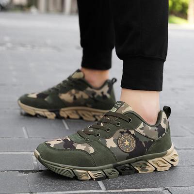 Herbst neue Camouflage Laufschuhe Herren Militärtraining Outdoor Marathon Trainingsschuhe Studenten Sport Paarschuhe