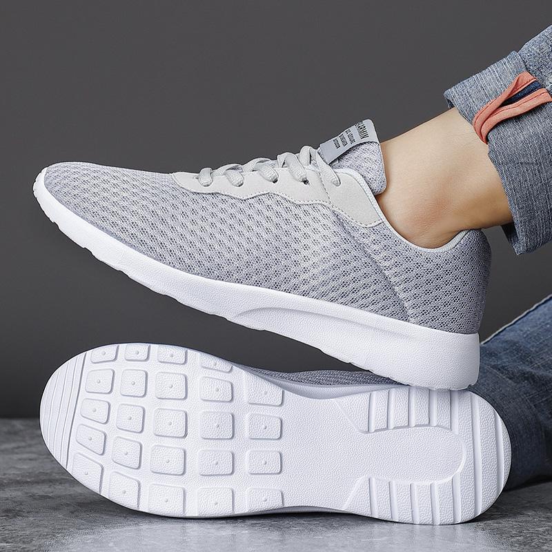 Fashion Men Shoes Sneakers White Mens Sneakers Outdoor Breathable Men Casual Shoe Big Size  Summer Lightweigh Man Tenis Shoe