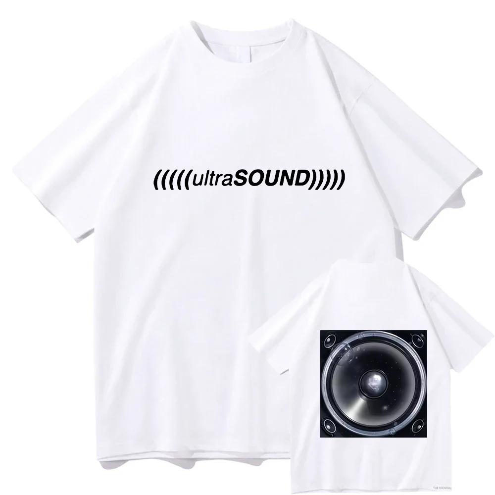 The Neighbourhood (((((ultraSOUND))))) Tshirts Short Sleeve Cotton Female T-shirt Unisex Streetwear Band Graphic Print Loose Tee