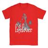 Lifelover Band Men's T Shirt Funny Tee Shirt Short Sleeve Crew Neck T-Shirt Pure Cotton Plus Size Tops