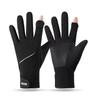 Winter Women's Thermal Gloves Touchscreen Compatible Fleece Lined Full Finger Waterproof Hand Warmer Mitten for Bike Cycling
