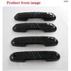 Car handle decorative strip Black For Toyota Land Cruiser 2024-2025