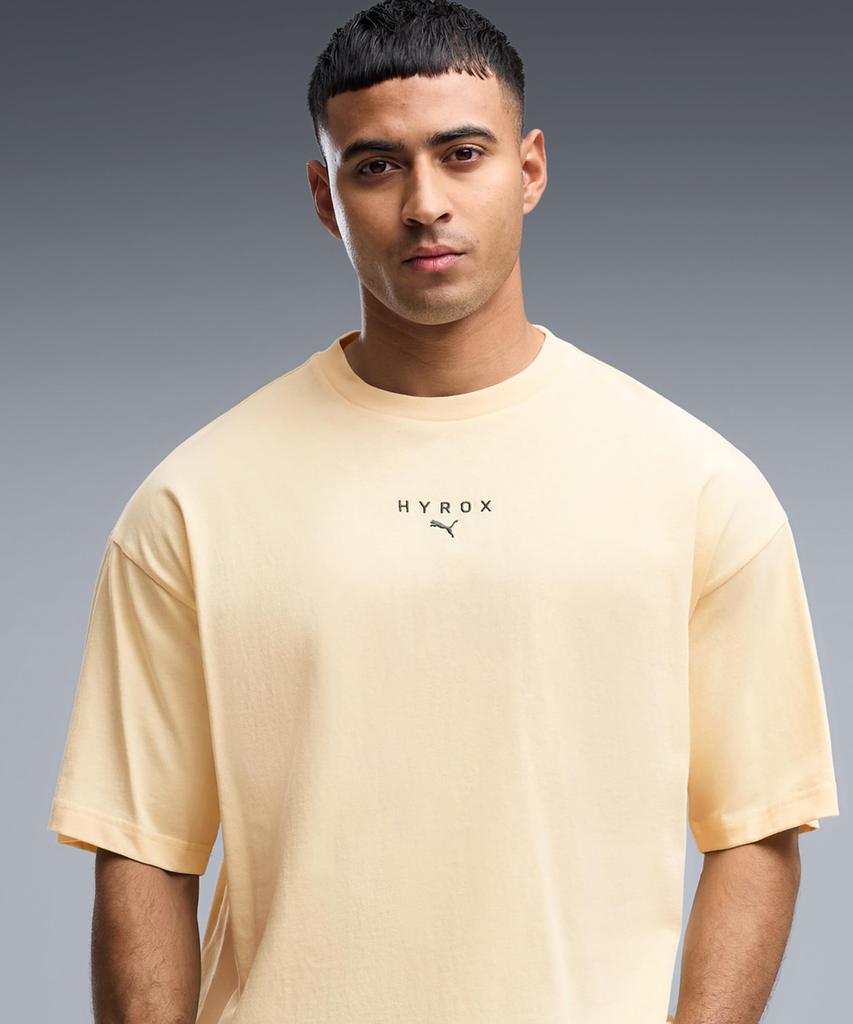 Sporty M PUMA X HYROX LIFESTYLE 529232 Buttercream [Puma] T-Shirt Men's (88)