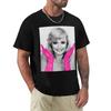 Tricou Raffaella Carra cu mănuși roz Bumbac moale durabil