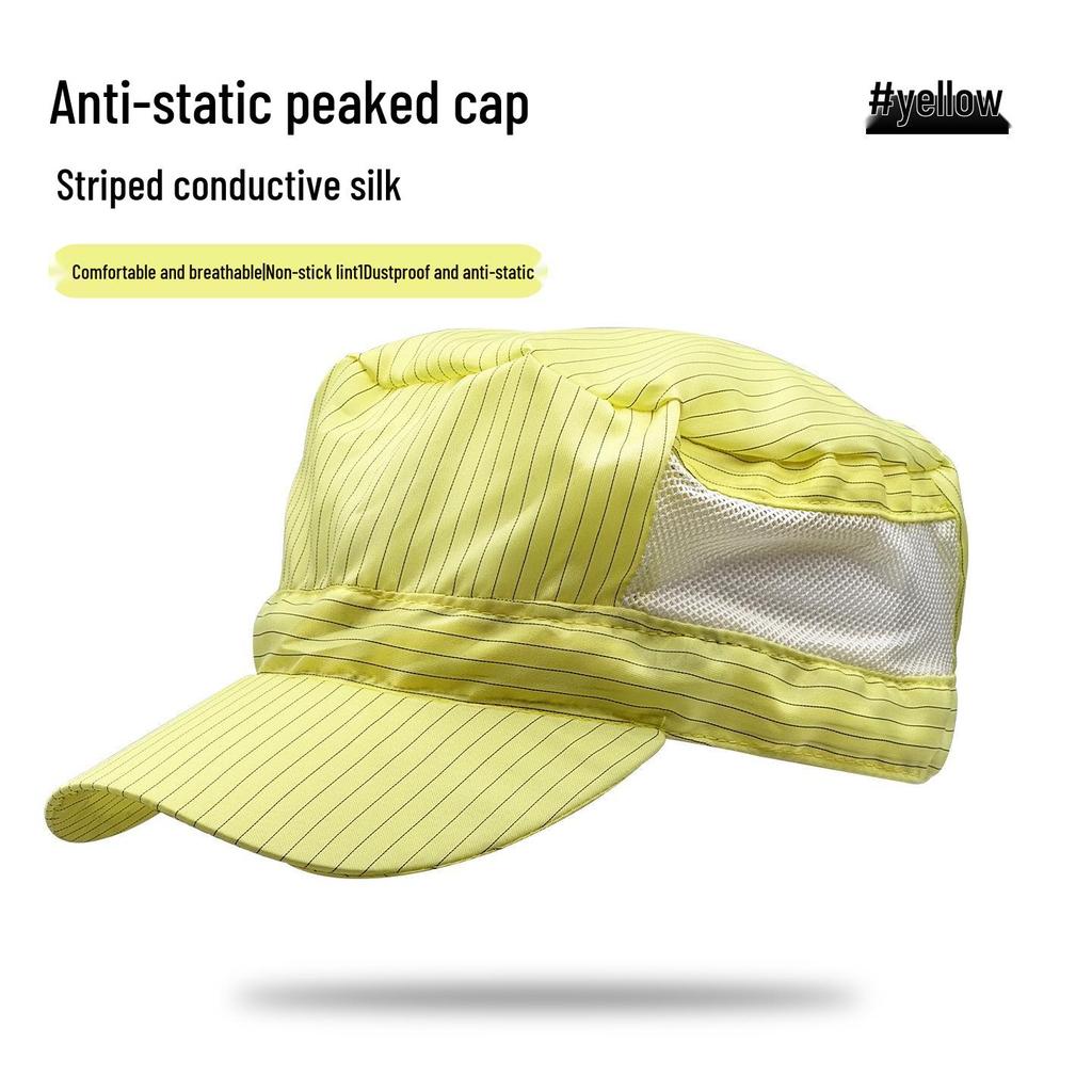 Unisex Anti-static Breathable Baseball Cap - Dustproof Workshop Hat