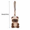 Plush Cat Bag Pendant Soft Fluffy Kitten Key Ring New Plush Cat Keychain  Car Keys