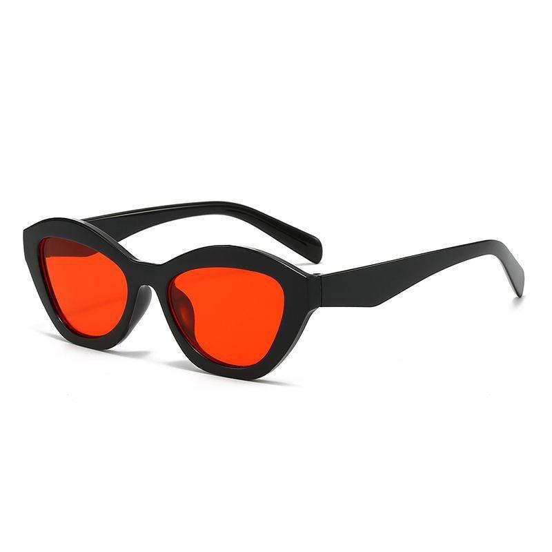 Cat'S Eye Sunglasses Retro Fashion Trend Y2K Men And Women Uv Protection