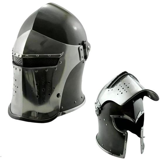 Medieval Barbuta Helmet Armour Helmet Roman knight helmets with liner