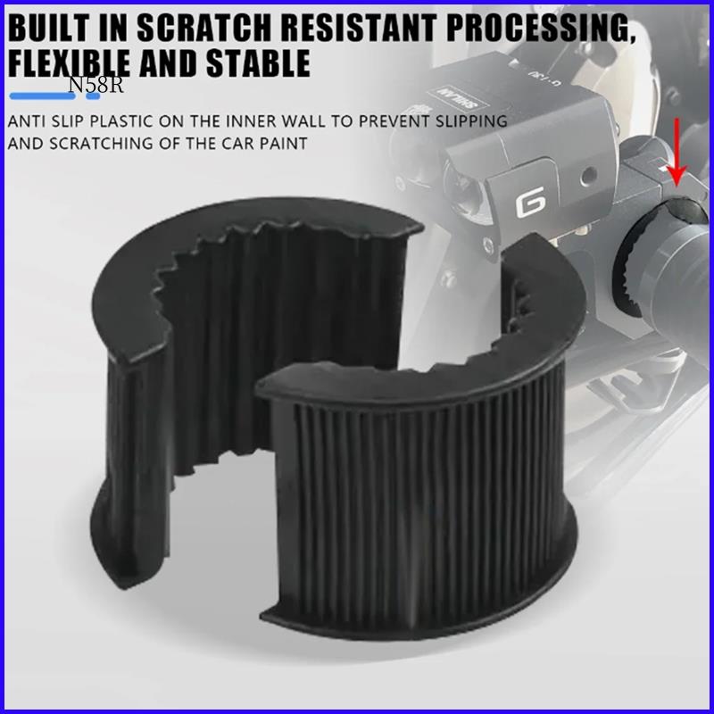 

RR-Universal Car Motorcycle Headlight Clamps Brackets Tube Clamp Kit For Truck Auto ATV Motorcycle Led Work Bar Lamp Mount чорний