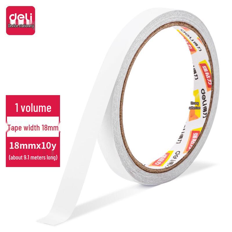Deli Extra Strong Double-Sided Cotton Tape