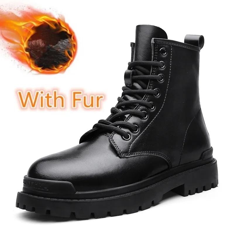 

Мужские ботинки из натуральной кожи, модная обувь на осень-зиму, мужские дизайнерские роскошные мотоциклетные ботинки, высококачественные мужские ботинки 45