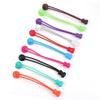 Elastic Stretch No-Tie Shoelaces: Colorful Round Laces for Adults & Kids