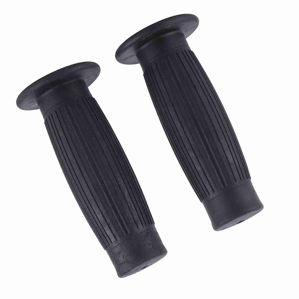 78in 1in Universal Easy To Hold Hand Grips Vintage Motorcycle Handlebars Black