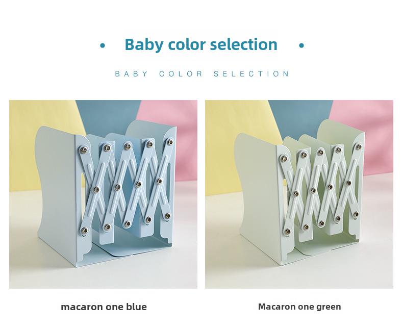 Kaba Bear Macaron-Color Retractable Book Stand for Students