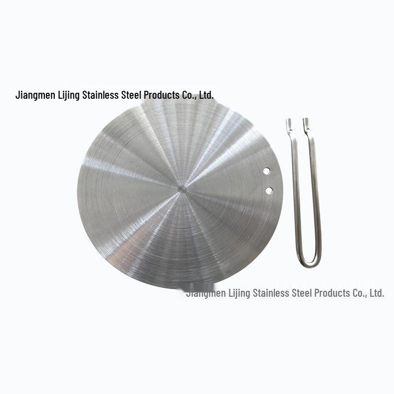 Stainless Steel Detachable Handle Heat Conduction Disc for Induction Cookers and Coffee Pots