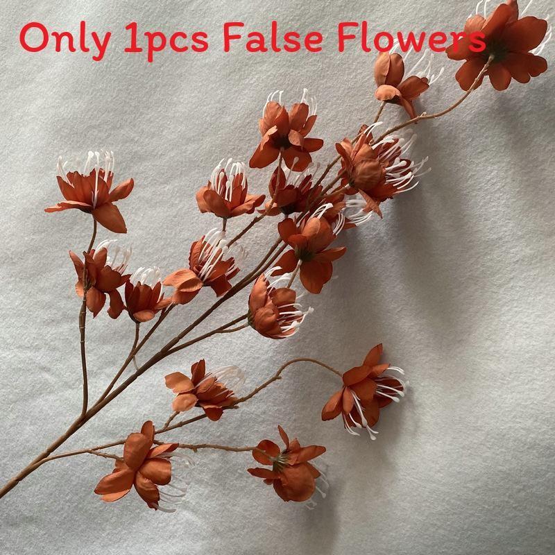 Simulated Areca Flowers Wedding Decoration Realistic Photography Prop Backdrop