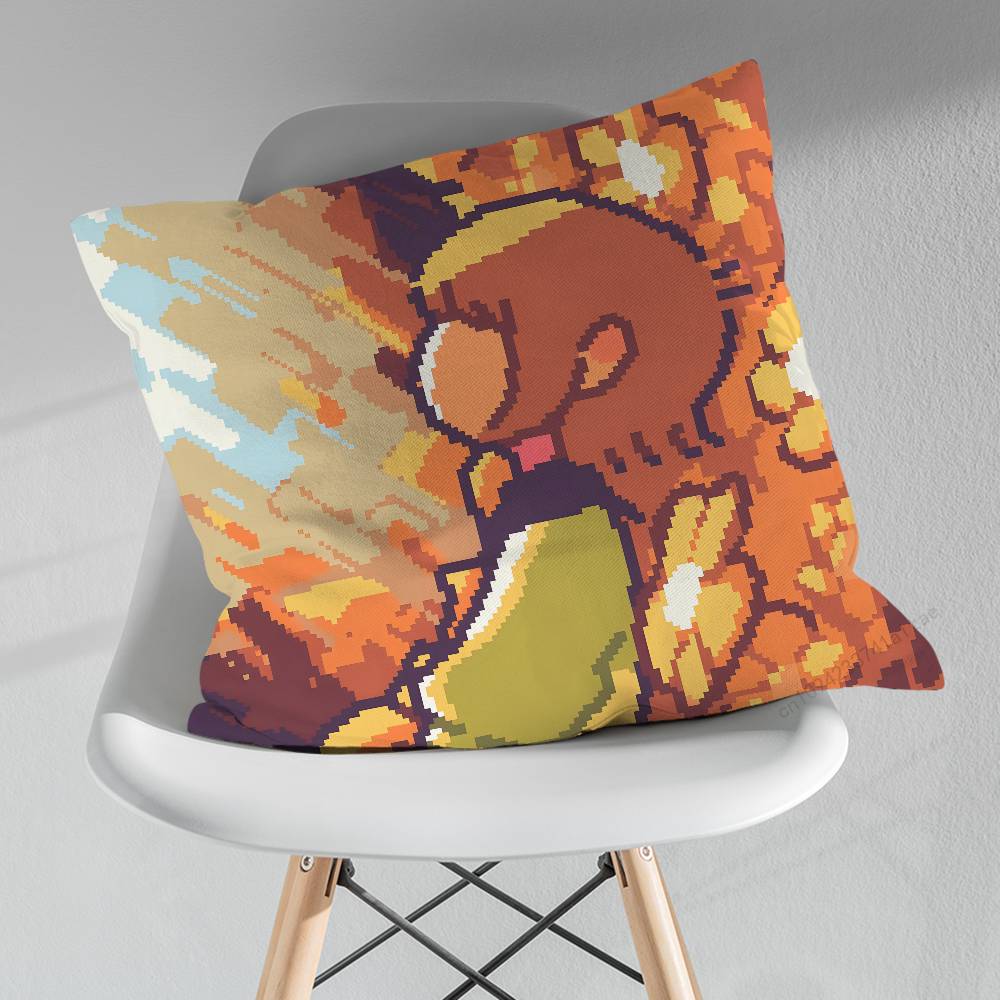 Game Frisk UUndertale Pillow Case For 30x30cm45x45cm55x55cm For Home Bedroom Decoration And Protector