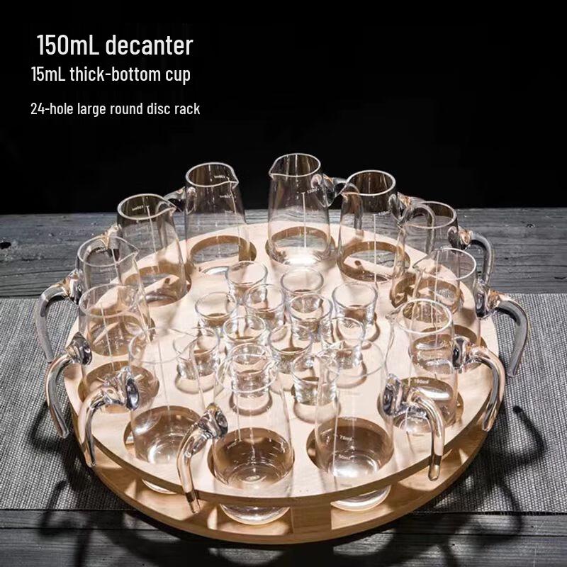 Liquor Decanter and Shot Glass Set