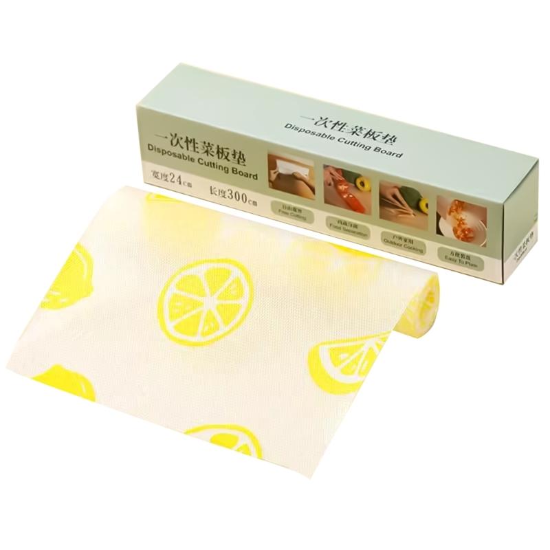 Chopping Board Sheet Flexible Disposable Cutting Mats Roll for Meat Fish Vegetables Hygienic Food Preparation Pad