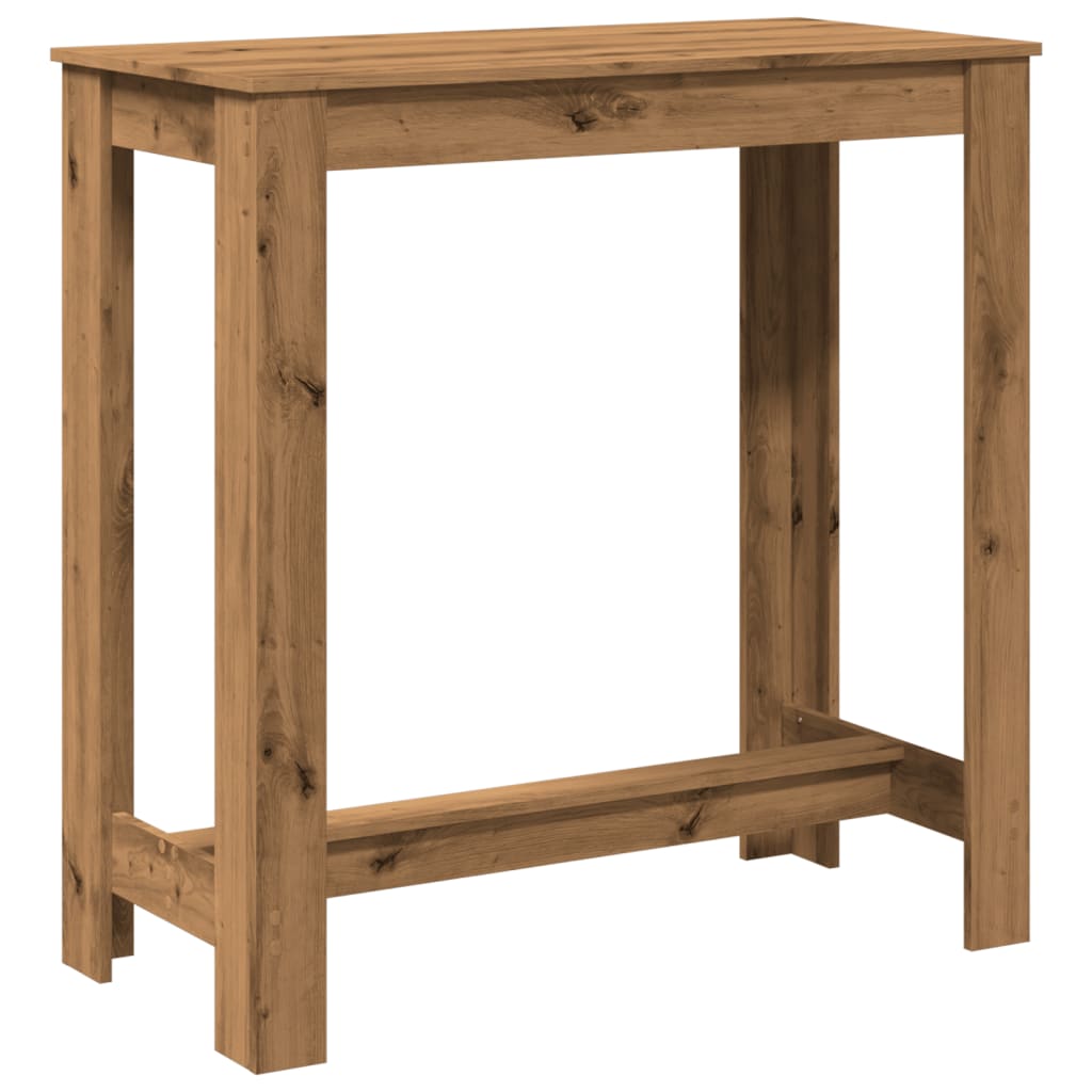 Vidaxl Tavolo da Bar, Rovere Artisian, 102X50X103,5 Cm