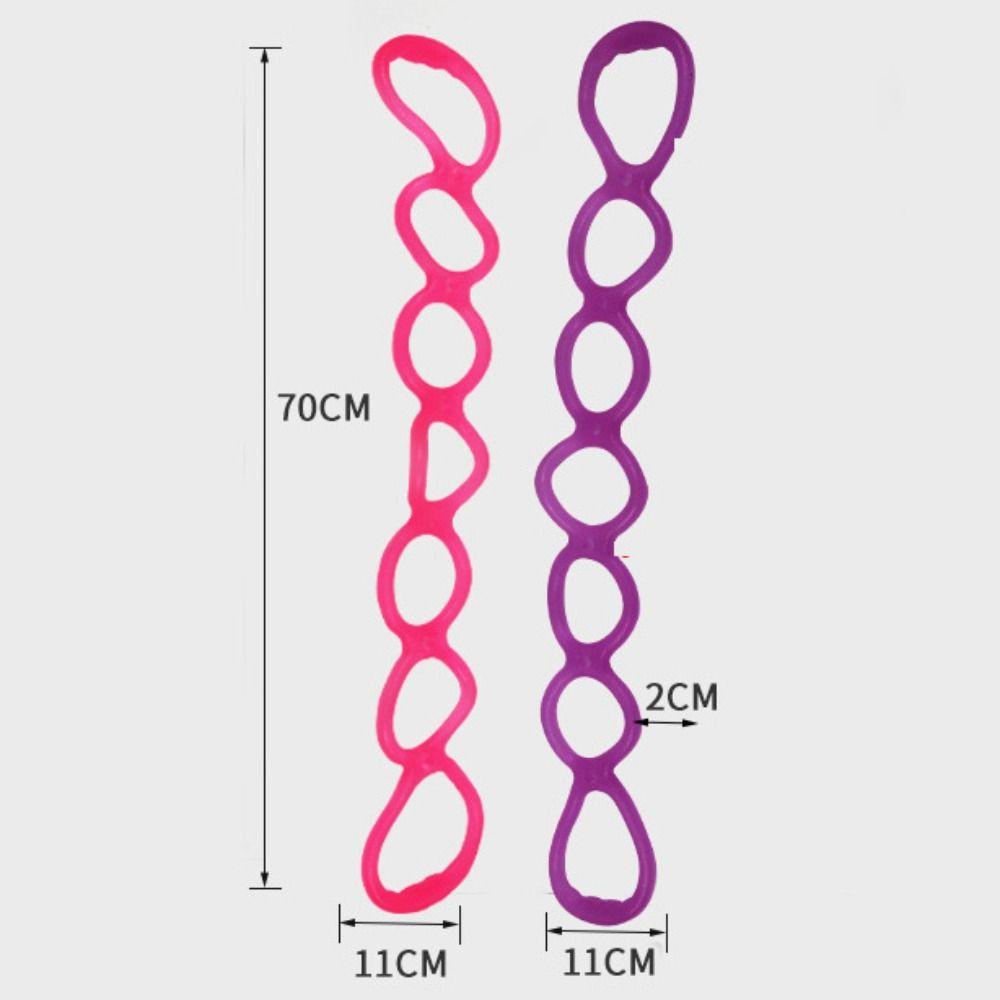 Physical Therapy Leg Hand Stretch Band Elastic Yoga Stretching Band Stretch Resistance Band  Home