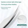 High-Precision Stainless Steel Blooming Eyelash Tweezers for Technicians