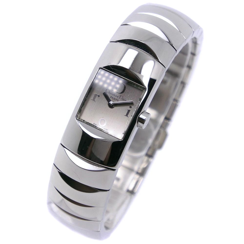 Dior Diorific Watches D102-100 Silver SilverDial Stainless Steel Quartz Analog display Women Used