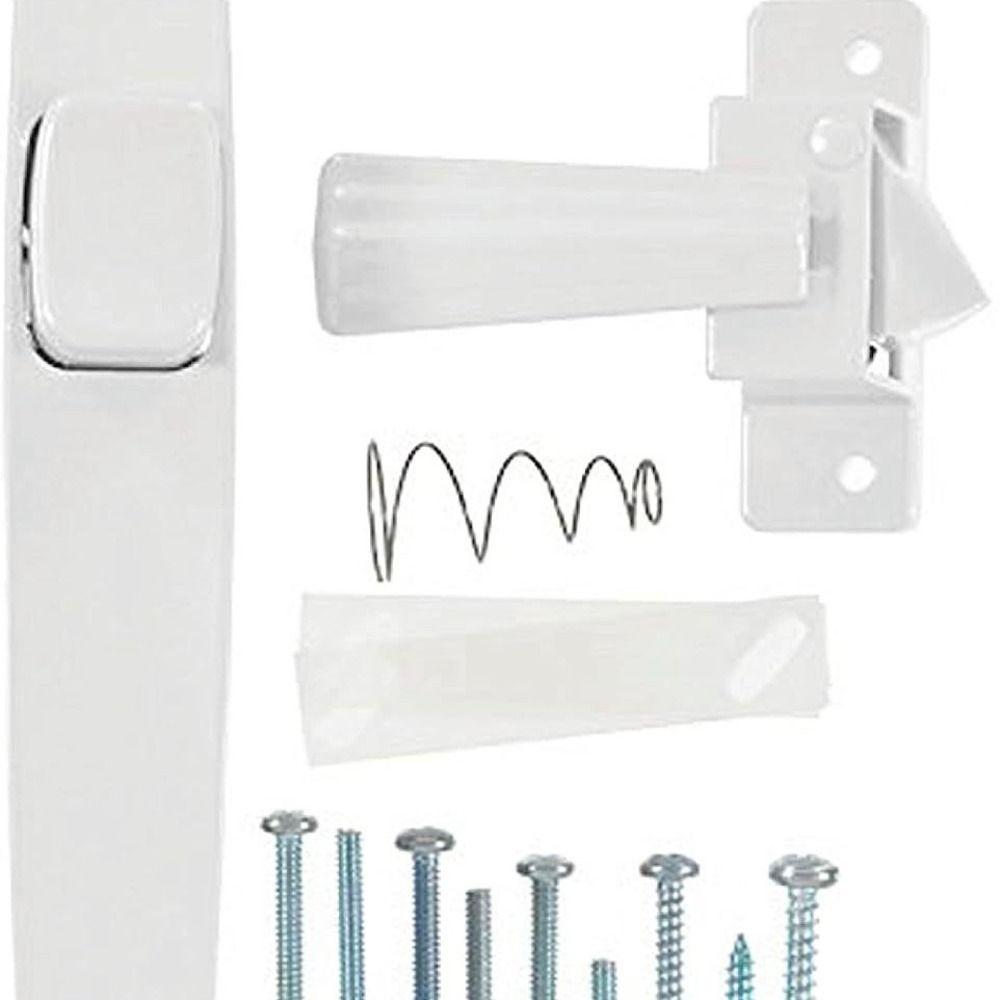 Weatherproof Door Push Button Latch Non-locking Push Button Latch Handle Door Latch Garage